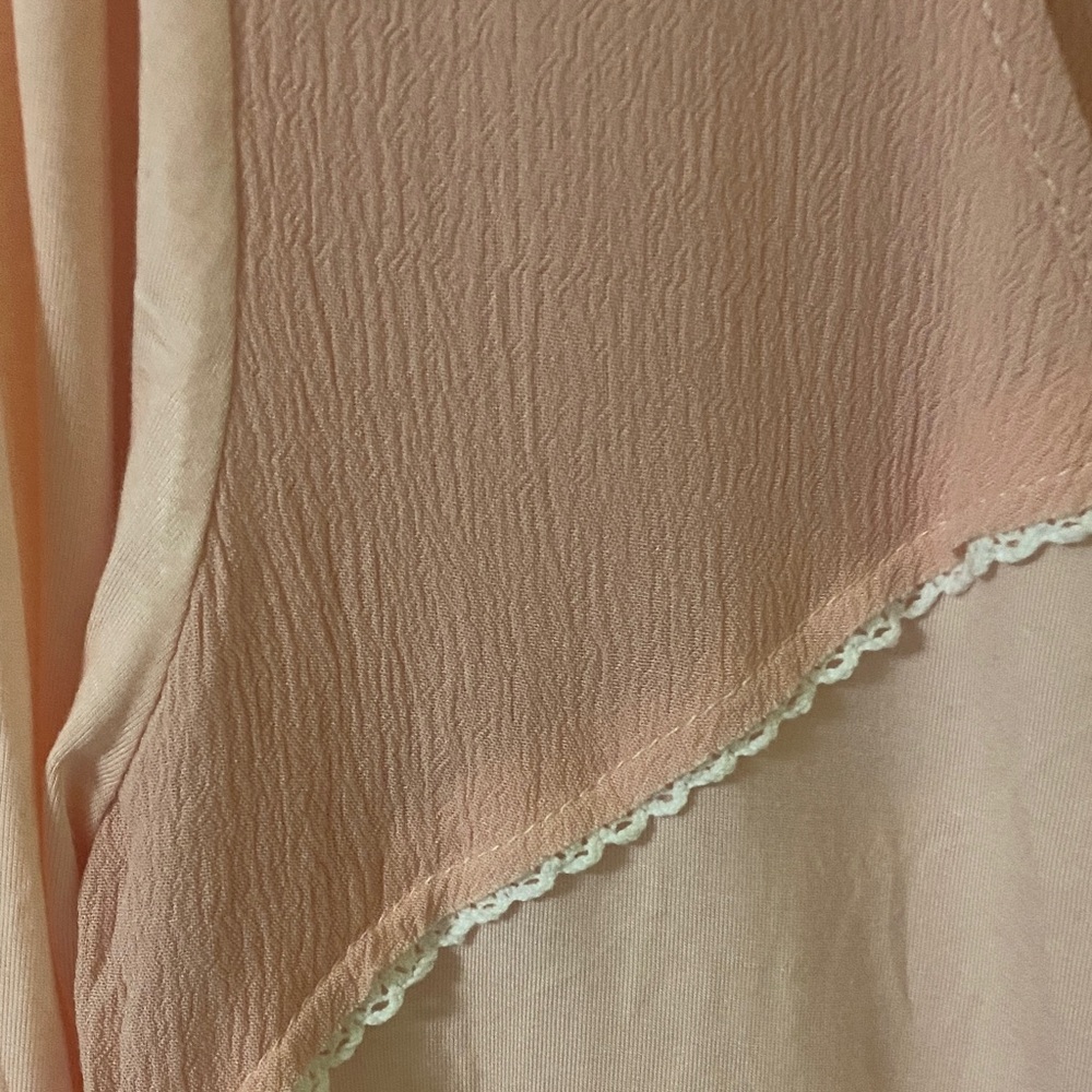 POL Boho Colorblock Button-Front Top - Picture 6 of 7